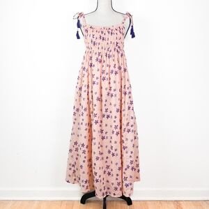 NWT Blue Boheme Marisa Strappy Cotton Strappy Dress